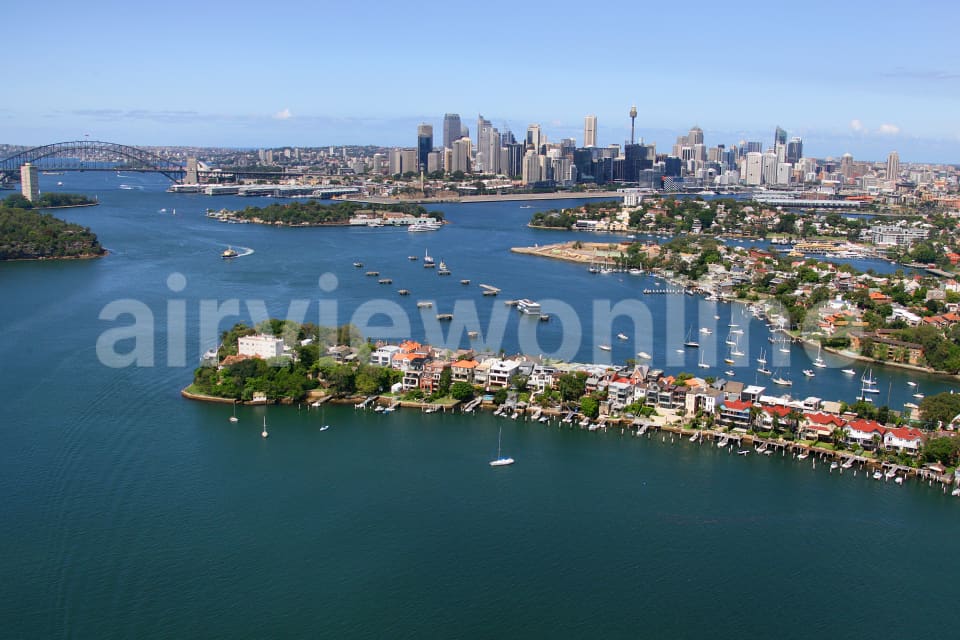 Aerial Image of Birchgrove to Sydney