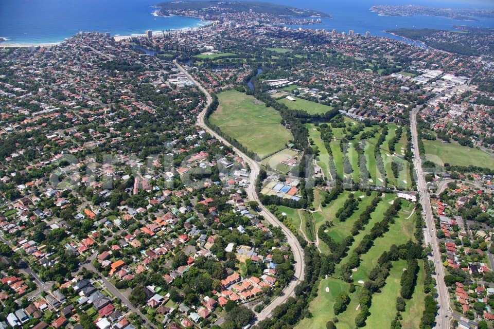 Aerial Image of North Manly to Manly