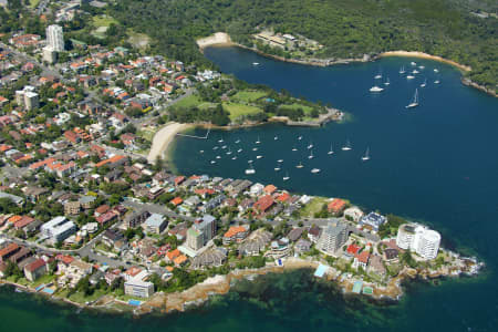 Aerial Image of LITTLE MANLY COVE, ADDISON ROAD