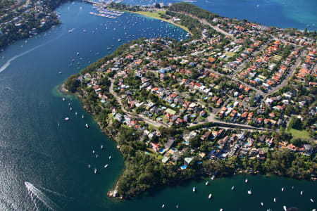 Aerial Image of BEAUTY POINT, MOSMAN NSW