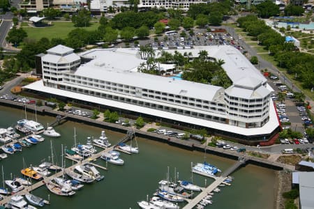 Aerial Image of THE MARINA, CAIRNS