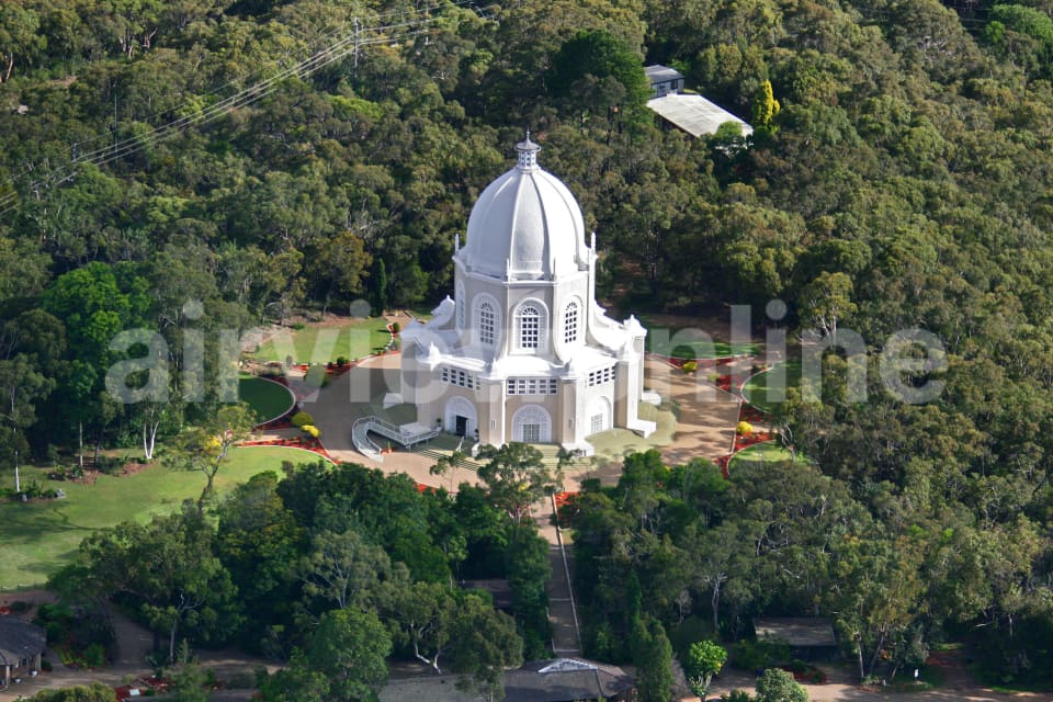 Aerial Image of Australian Baha\'i Temple, Ingleside NSW
