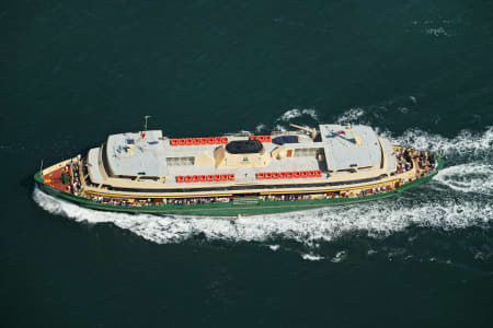 Aerial Image of MANLY FERRY