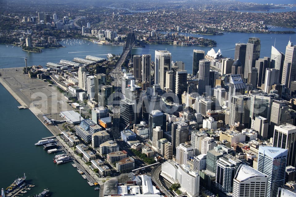 Aerial Image of Sydney From the West