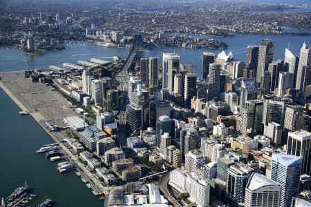 Aerial Image of SYDNEY FROM THE WEST