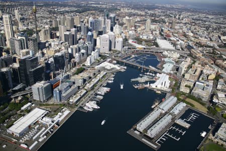 Aerial Image of DARLING HARBOUR, SYDNEY