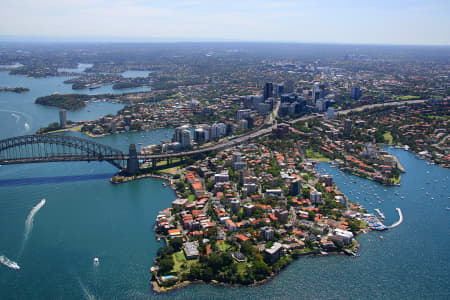 Aerial Image of KIRRIBILLI AND NORTH SYDNEY