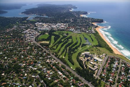Aerial Image of MONA VALE GOLF COURSE
