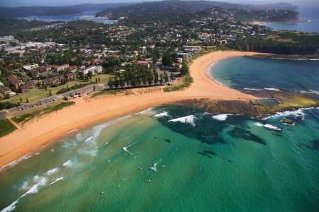 Aerial Image of MONA VALE BEACH