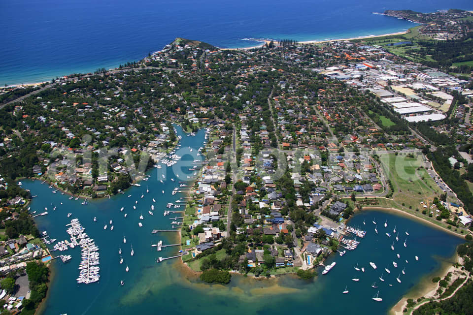 Aerial Image of Mona Vale, Pittwater