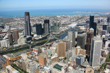 Aerial Image of MELBOURNE CITY