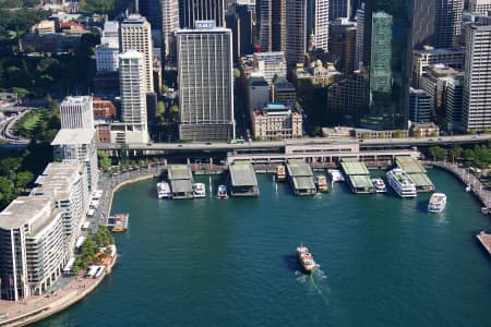 Aerial Image of CIRCULAR QUAY CLOSE UP
