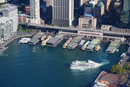 Aerial Image of CIRCULAR QUAY CLOSEUP