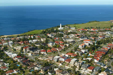 Aerial Image of VAUCLUSE AND MACQUARIE LIGHTHOUSE
