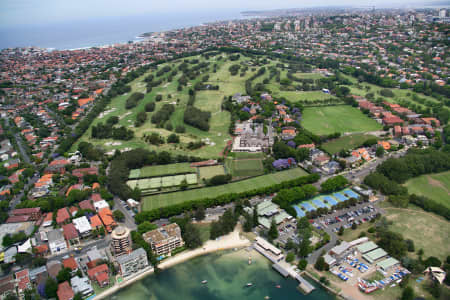 Aerial Image of ROYAL SYDNEY GOLF COURSE, ROSE BAY