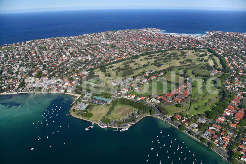 Aerial Image of Royal Sydney Golf Course
