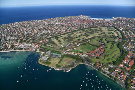 Aerial Image of ROYAL SYDNEY GOLF COURSE