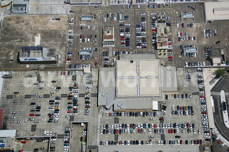 Aerial Image of Rooftop Car Park