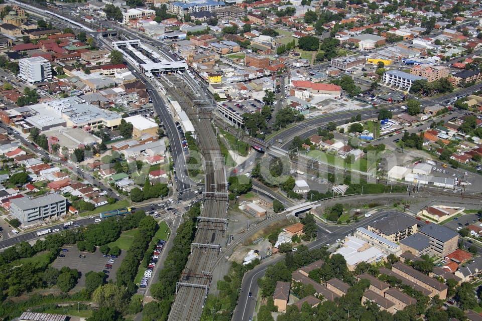 Aerial Image of Lidcombe Intersection