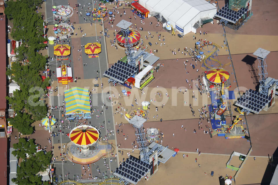 Aerial Image of Sydney Easter Show Snapshot