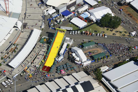Aerial Image of THE BIG SLIDE AT THE EASTER SHOW