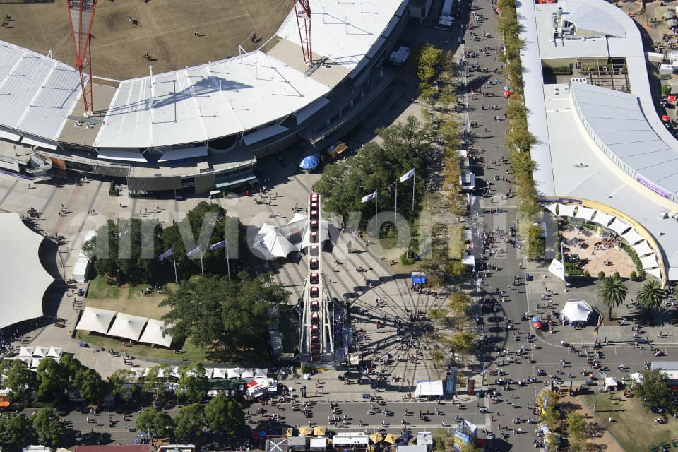 Aerial Image of Sydney Royal Easter show 2009