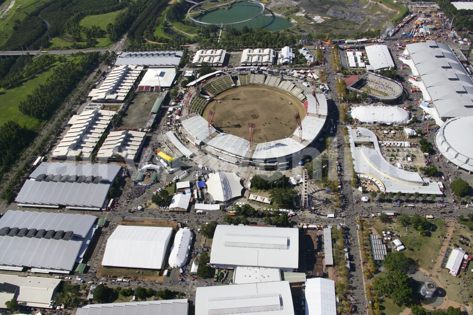 Aerial Image of Sydney Royal Easter show 2009