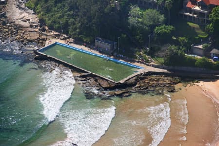 Aerial Image of PALM BEACH ROCK BATHS, NSW