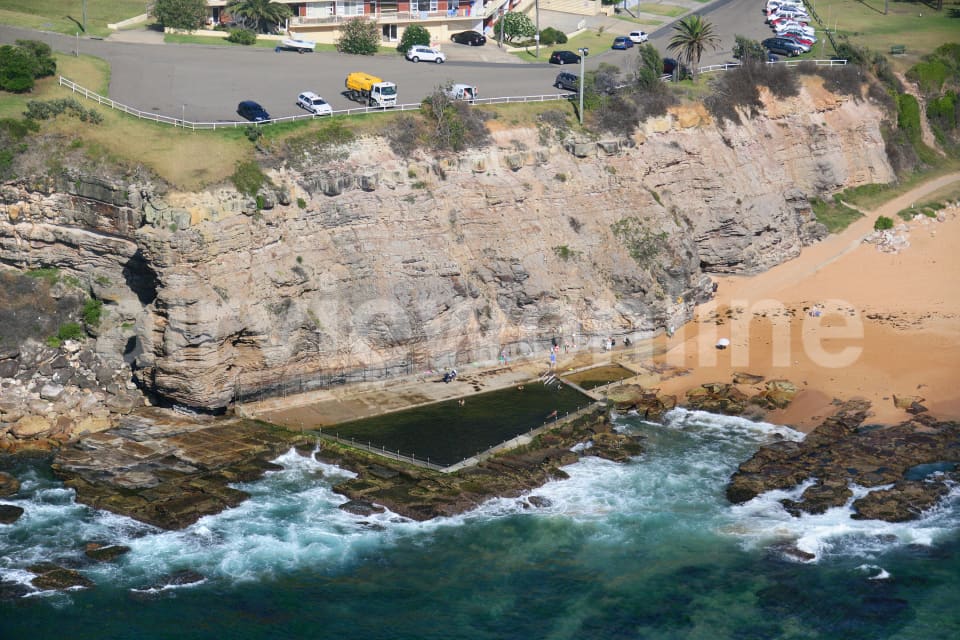 Aerial Image of Avalon Rock Baths
