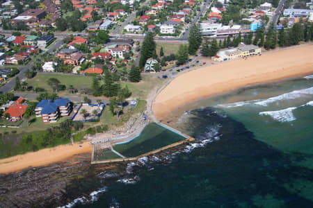 Aerial Image of COLLAROY BEACH AND ROCK BATHS