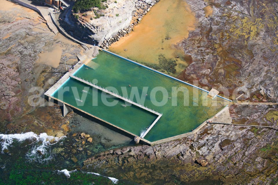 Aerial Image of Narrabeen Tidal Rock Pool