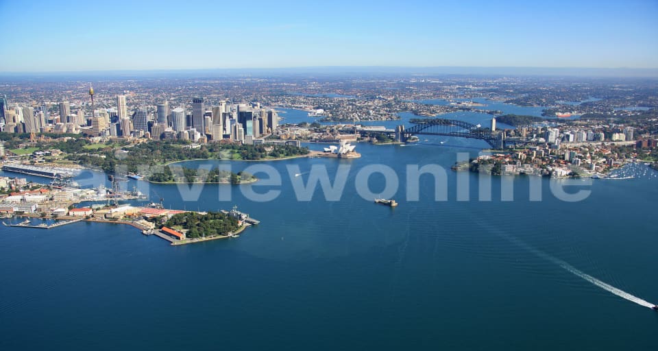 Aerial Image of Sydney From the East
