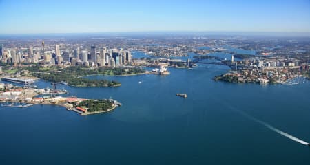 Aerial Image of SYDNEY FROM THE EAST