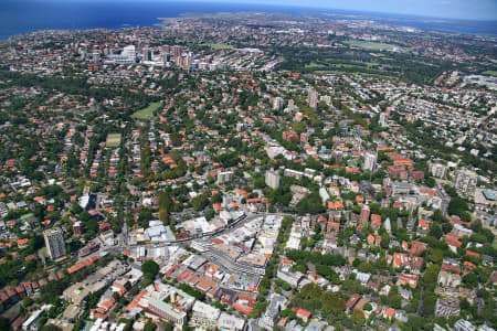 Aerial Image of DOUBLE BAY TO BONDI JUNCTION