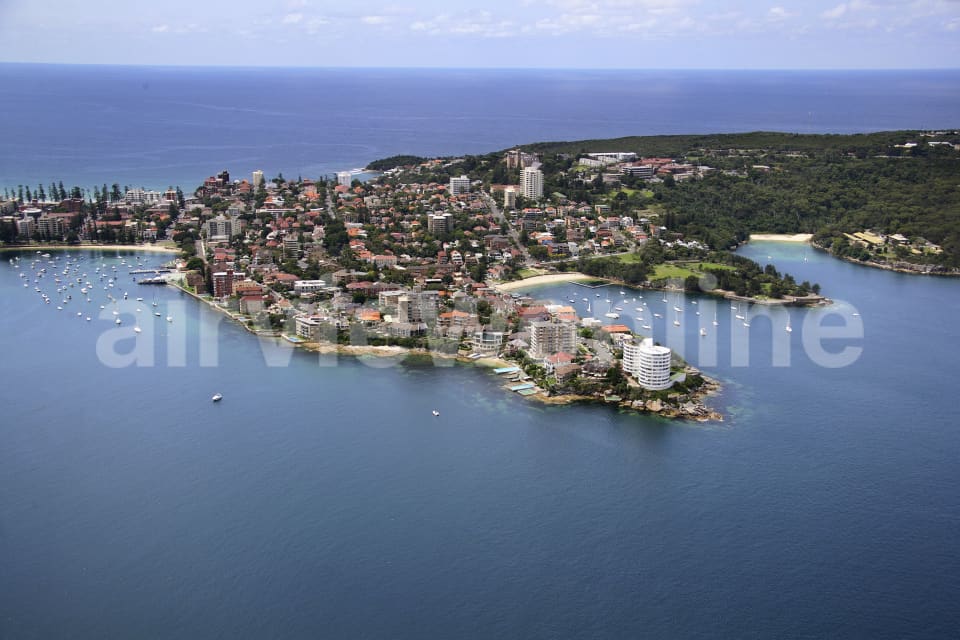 Aerial Image of Manly Point and Little Manly Cove