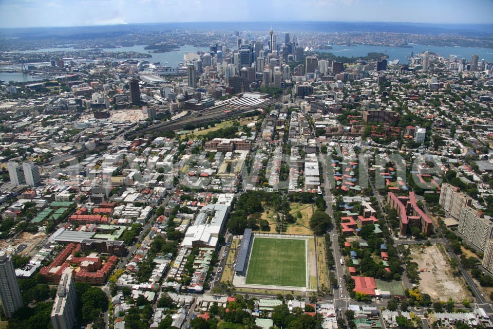 Aerial Image of Redfern to Sydney
