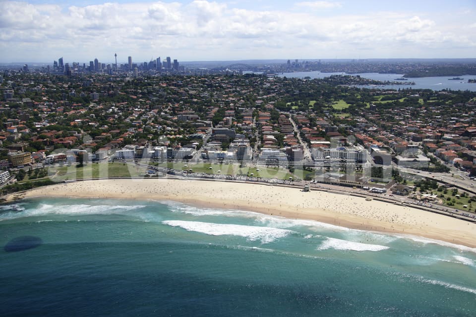 Aerial Image of Bondi Beach