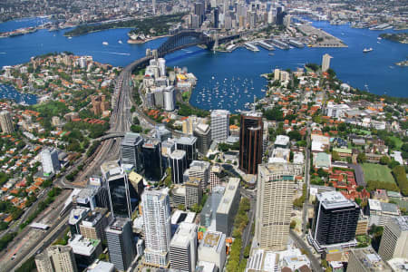 Aerial Image of NORTH SYDNEY CBD