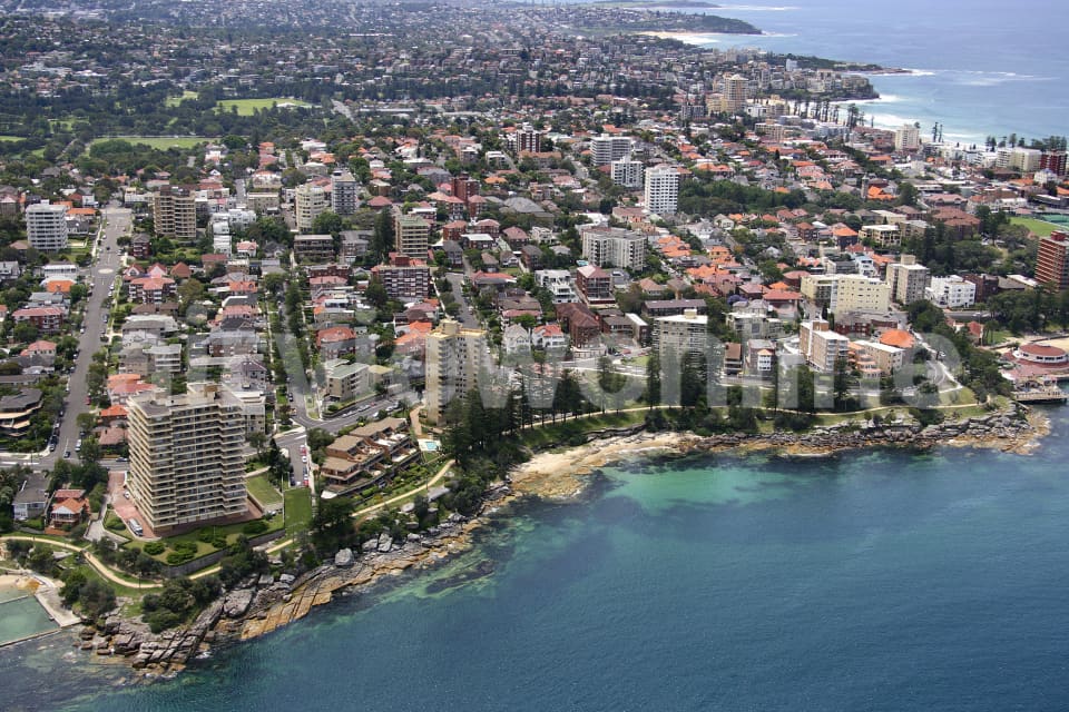 Aerial Image of Fairlight and Manly
