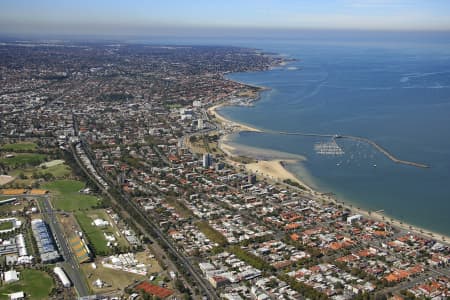 Aerial Image of ALBERT PARK