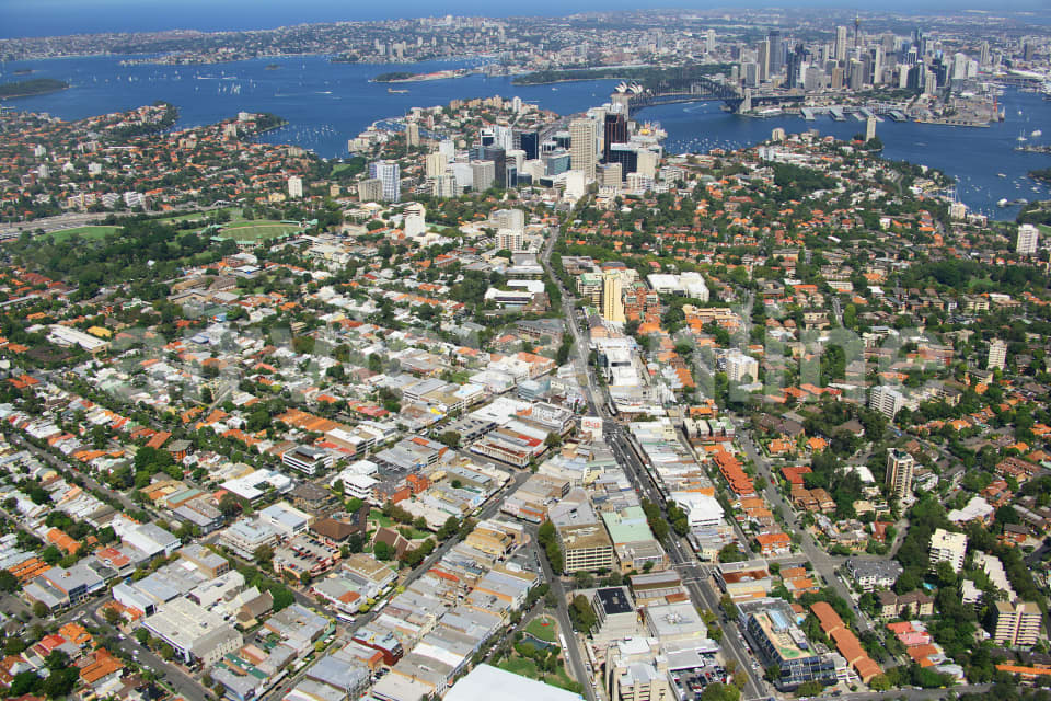 Aerial Image of Crows Nest to North Sydney