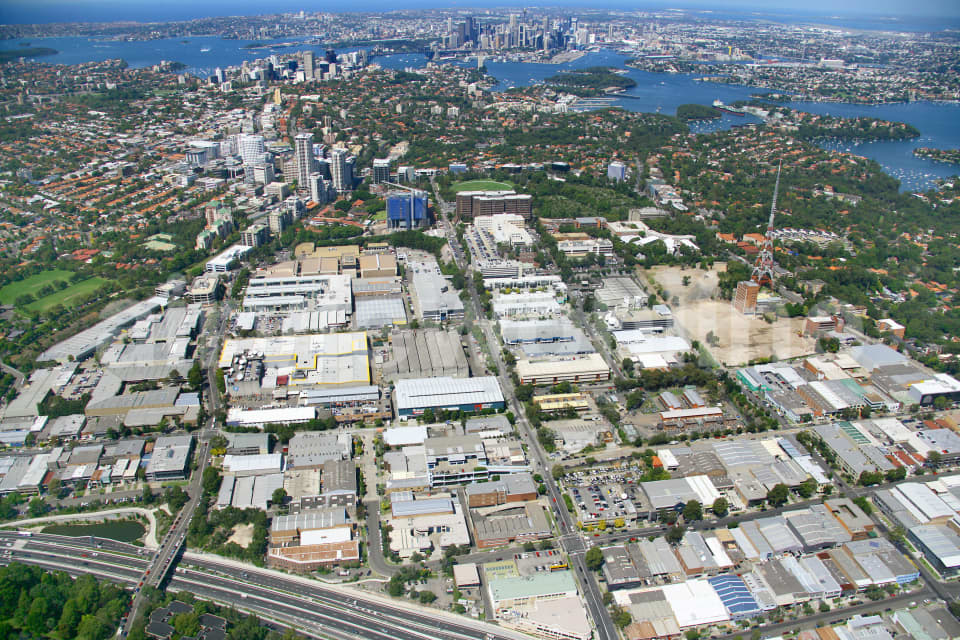 Aerial Image of Artarmon to Sydney CBD