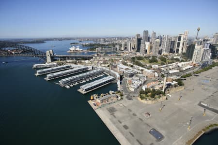 Aerial Image of SYDNEY FROM MILLERS POINT