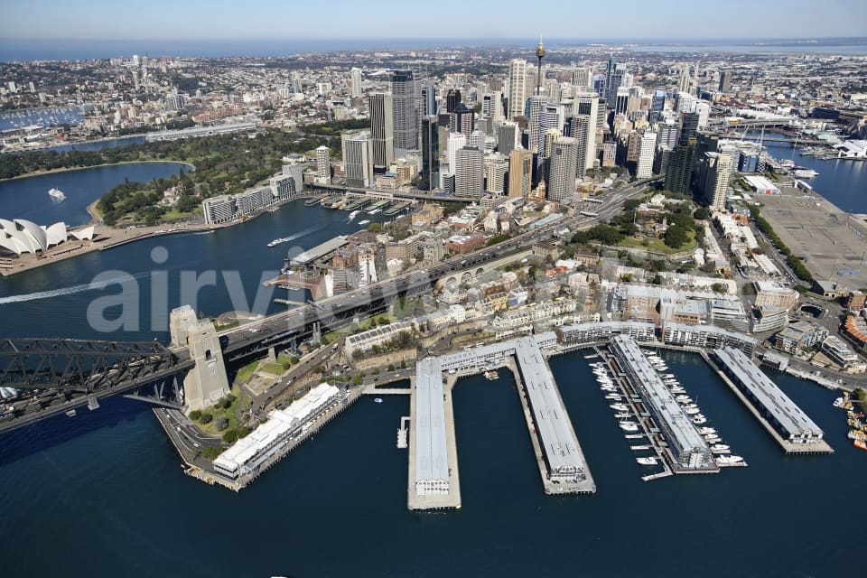 Aerial Image of Sydney From Dawes Point