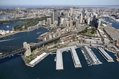 Aerial Image of SYDNEY FROM DAWES POINT