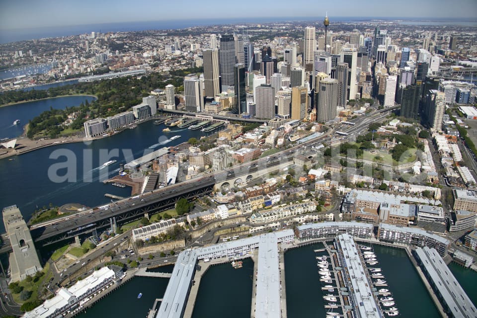 Aerial Image of Sydney City From Millers Point