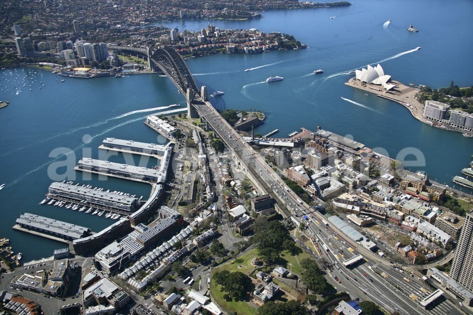 Aerial Image of Millers Point and Dawes Point