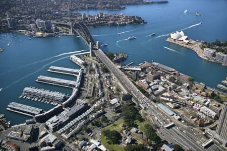 Aerial Image of MILLERS POINT AND DAWES POINT