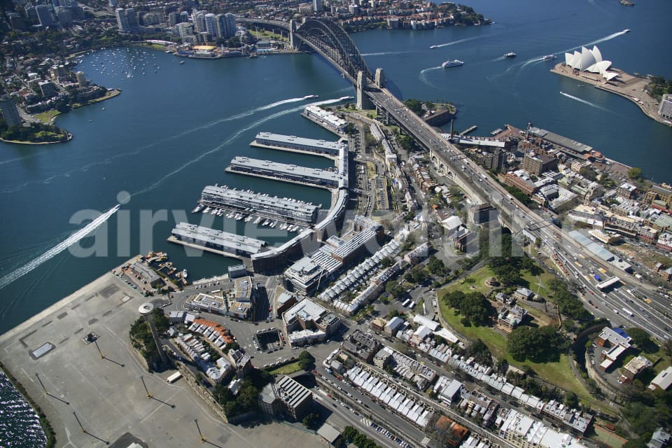 Aerial Image of Millers Point to Milsons Point