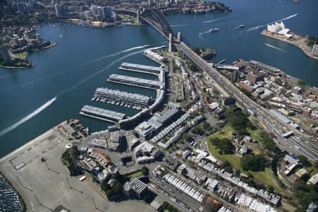 Aerial Image of MILLERS POINT TO MILSONS POINT